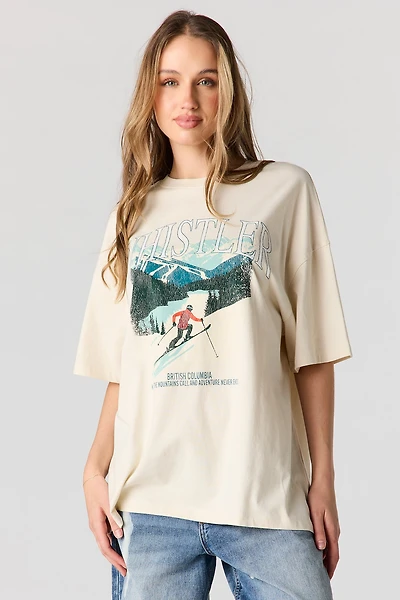 Canada Graphic Oversized T-Shirt