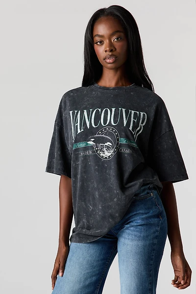 Canada Graphic Oversized T-Shirt