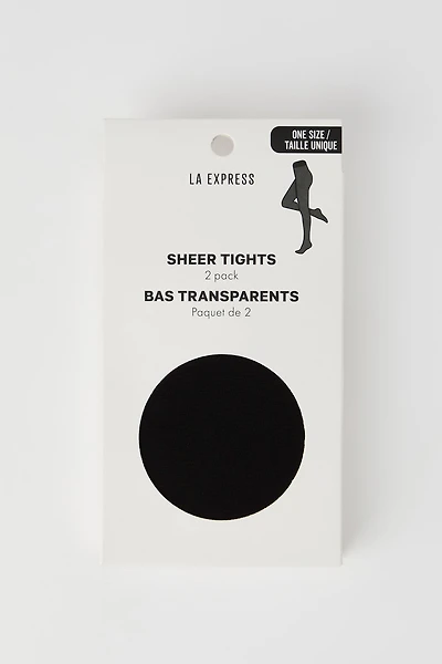 Sheer Tights (2 Pack)