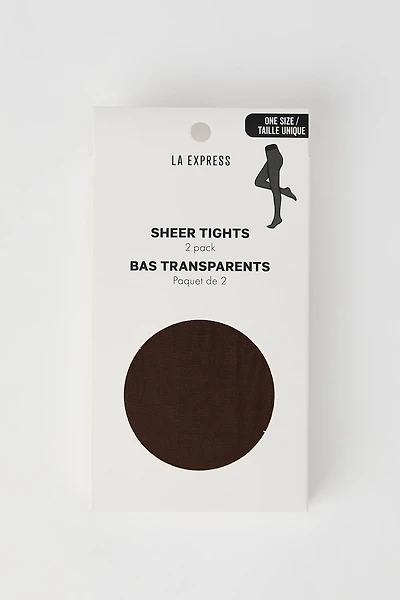 Collants diaphanes (Paquet de 2)