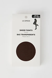 Collants diaphanes (Paquet de 2)