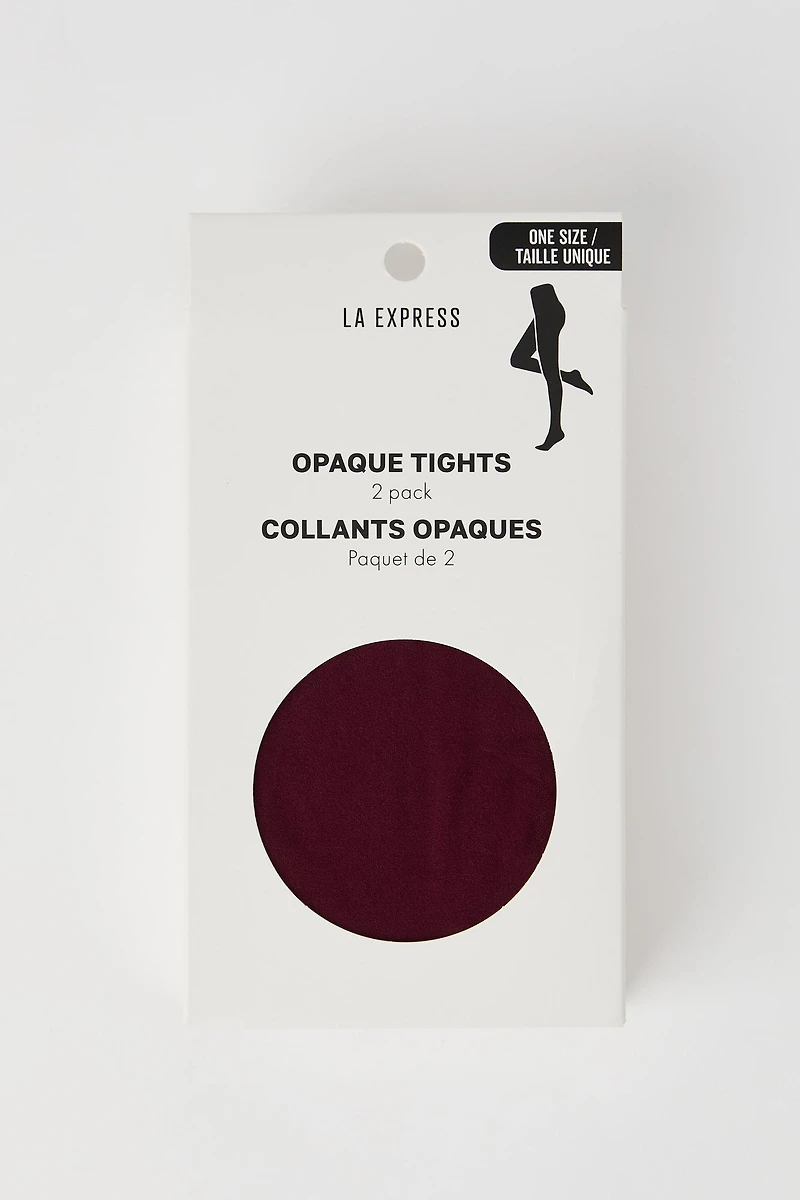 Collants opaques (Paquet de 2)