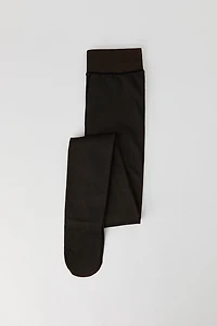 Collants doublés de molleton avec effet diaphane