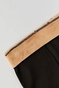 Bas collants doublés de peluche