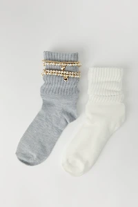Socks & Sock Bracelets Set
