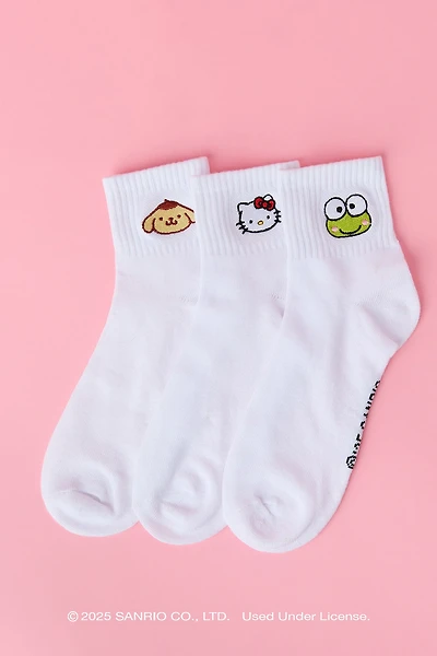 Hello Kitty® and Friends Quarter Socks (3 Pack)