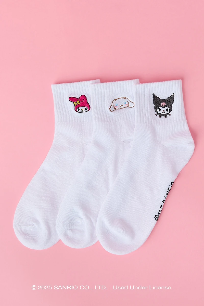 Chaussettes à imprimé Hello Kitty® and Friends (3 paires)