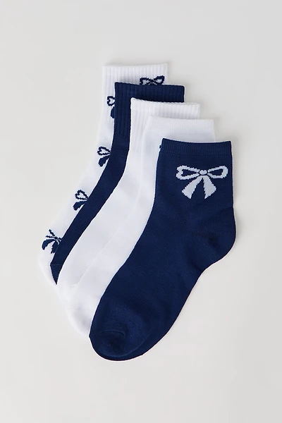 Bow Socks (5 Pack)