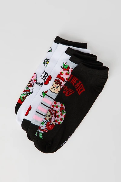 Strawberry Shortcake Ankle Socks (5 Pack)