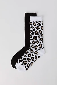 Jacquard Boot Socks (2 Pack)