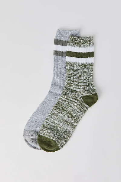 Striped Boot Socks (2 Pack)
