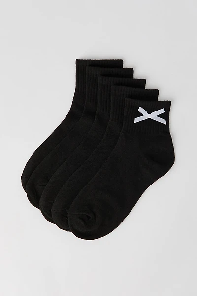 Bow Quarter Socks (5 Pack)
