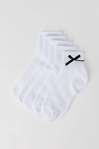Chaussettes à imprimé Boucle pour femmes (5 paires)
