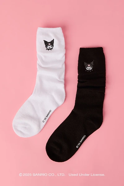 Kuromi™ Embroidered Slouchy Socks