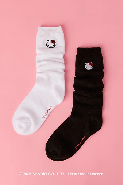 Chaussettes amples avec motif brodé Hello Kitty®