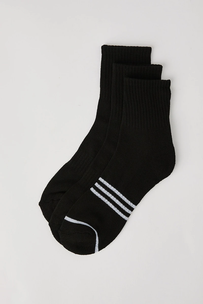 Athletic Crew Socks (3 Pack