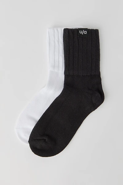 U/A Half-Crew Slouchy Socks (2 Pack)