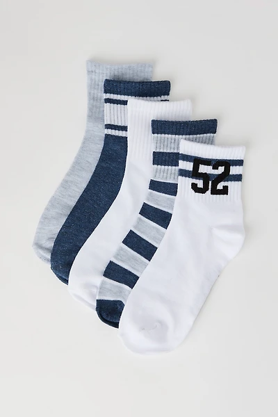 Chaussettes rayées (5 paires)