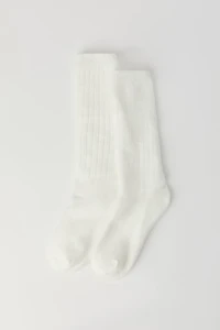 Rhinestone Slouchy Knit Socks (2 Pack)