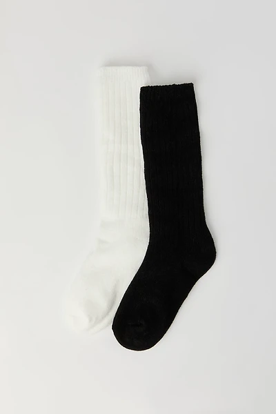 Slouchy Knit Socks (2 Pack)