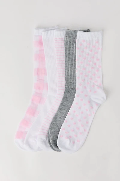 Socquettes assorties (paquet de 5