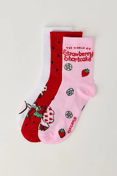 Chaussettes à imprimé Strawberry Shortcake (3 paires
