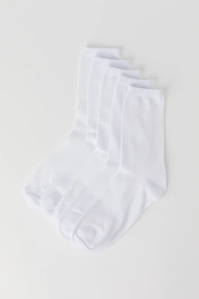 Socquettes côtelées (paquet de 5)