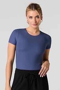 Maillot t-shirt côtelé