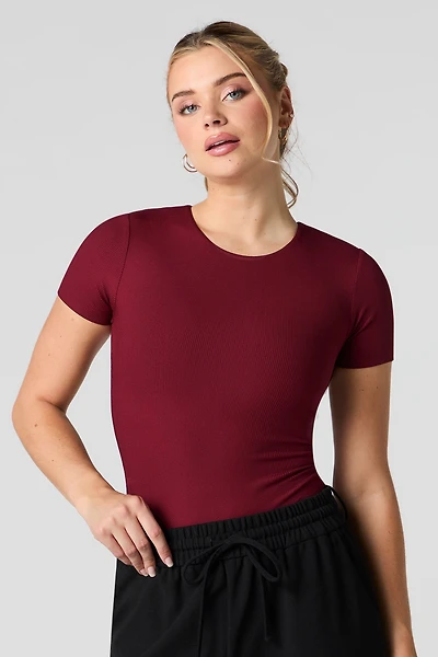 Ribbed T-Shirt Bodysuit
