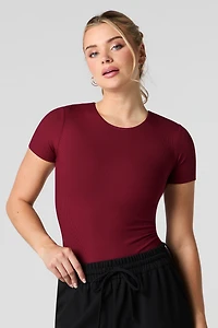 Ribbed T-Shirt Bodysuit