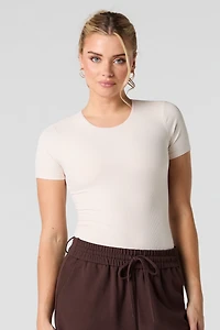Maillot t-shirt côtelé