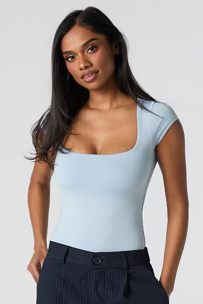 Contour Square Neck T-Shirt Bodysuit