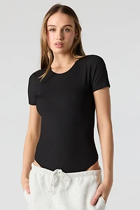 Ribbed T-Shirt Bodysuit