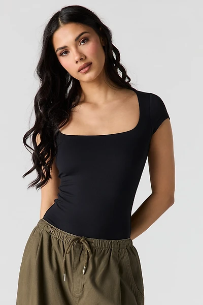 Contour Square Neck Bodysuit