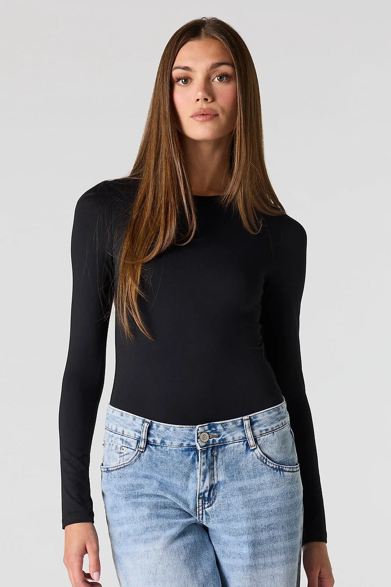 Luxe Heavy Contour Long Sleeve Bodysuit