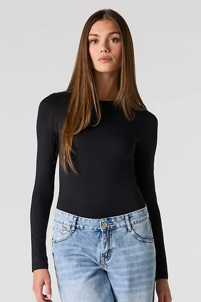 Luxe Heavy Contour Long Sleeve Bodysuit