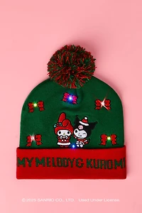 My Melody™ & Kuromi™ Christmas Light-Up Beanie