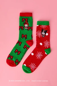 My Melody™ & Kuromi™ Christmas Socks (2 Pack)