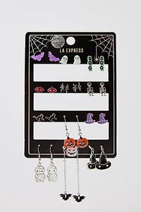 Boucles d'oreilles d'Halloween (12 paires