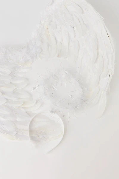 Costume avec Halo et ailes d'ange