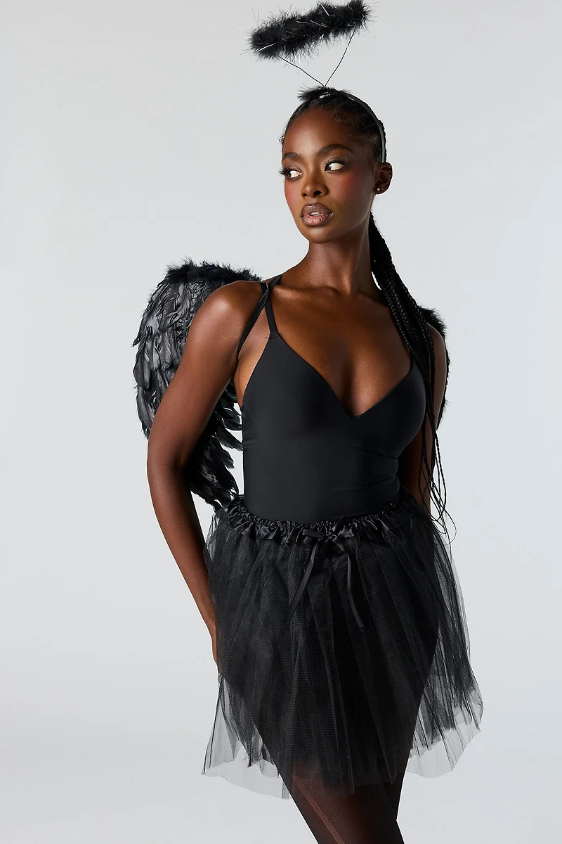 Angel Halo & Wings 2 Piece Costume Set