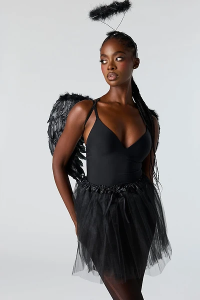 Angel Halo & Wings 2 Piece Costume Set