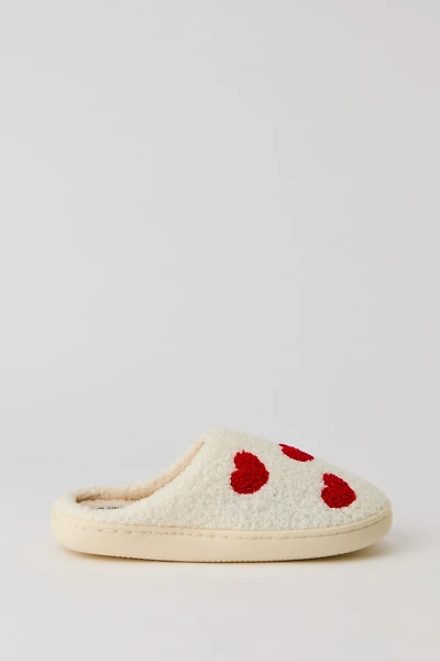 Pantoufles en Sherpa Coeur