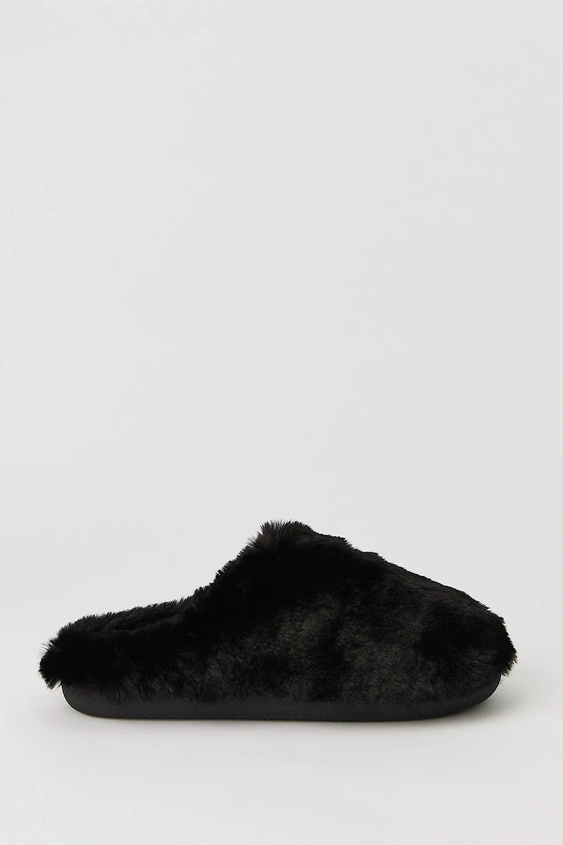 Faux Fur Fluffy Slippers