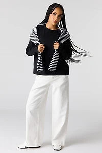 Boxy Long Sleeve Top