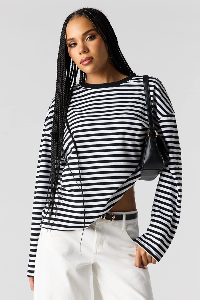 Boxy Long Sleeve Top