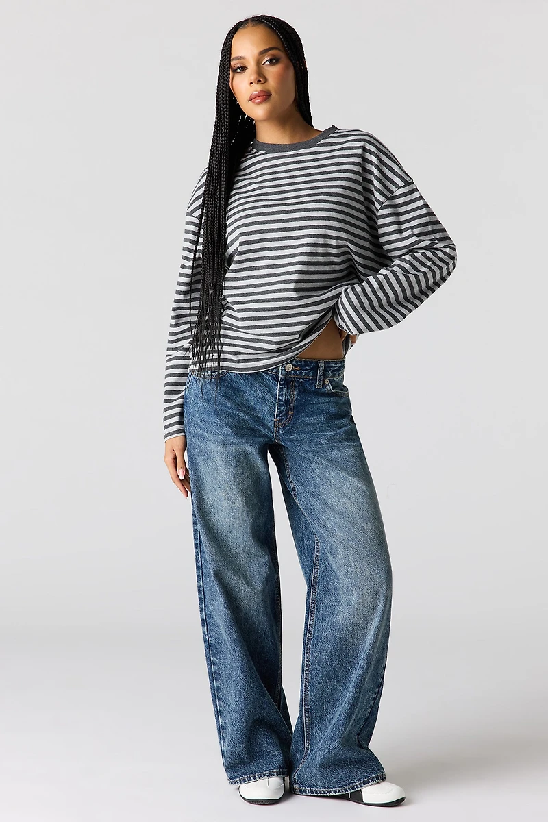 Boxy Long Sleeve Top