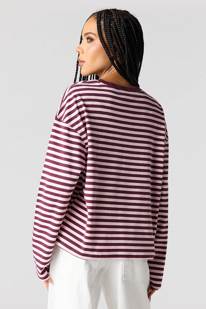 Boxy Long Sleeve Top