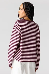 Boxy Long Sleeve Top