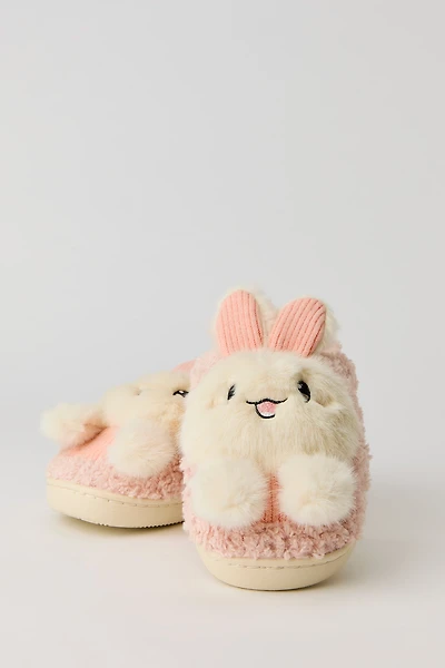 Faux Fur 3D Bunny Slipper